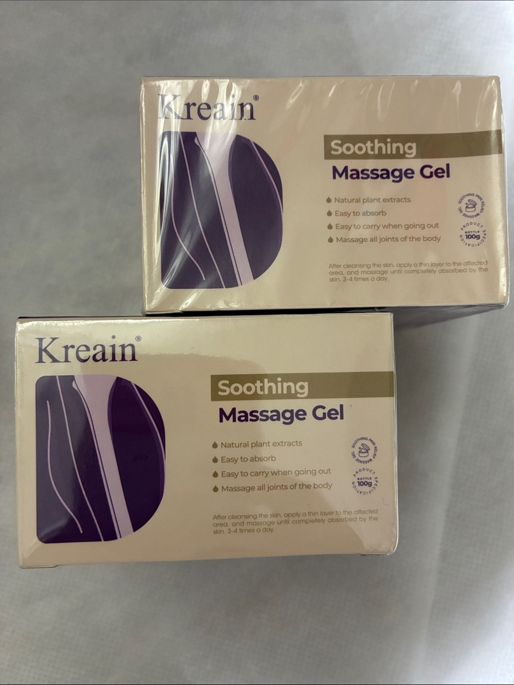 Soothing Massage Gel - Purple